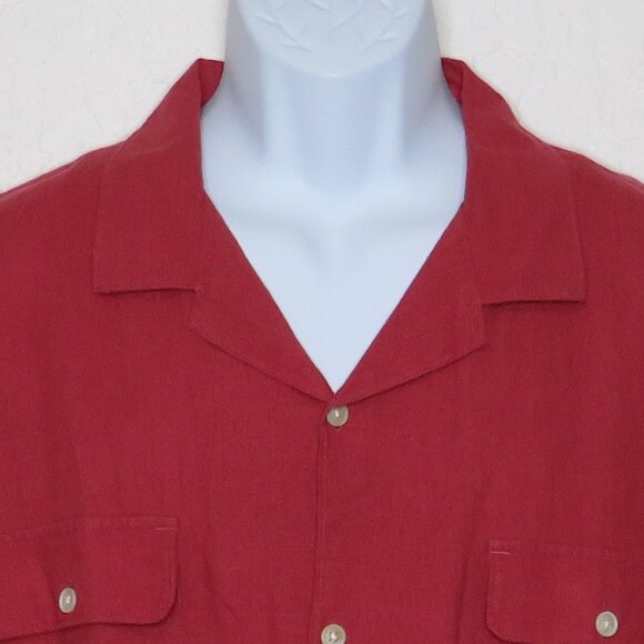 Lucky Brand* Men's Short Sleeve Button Down Chest Pocket Shirt~ Size XXL - Picture 11 of 12